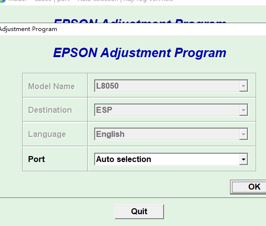 爱普生清零软件Reset EPSON L8050 (ESP)（三项可清后两项（含图解）